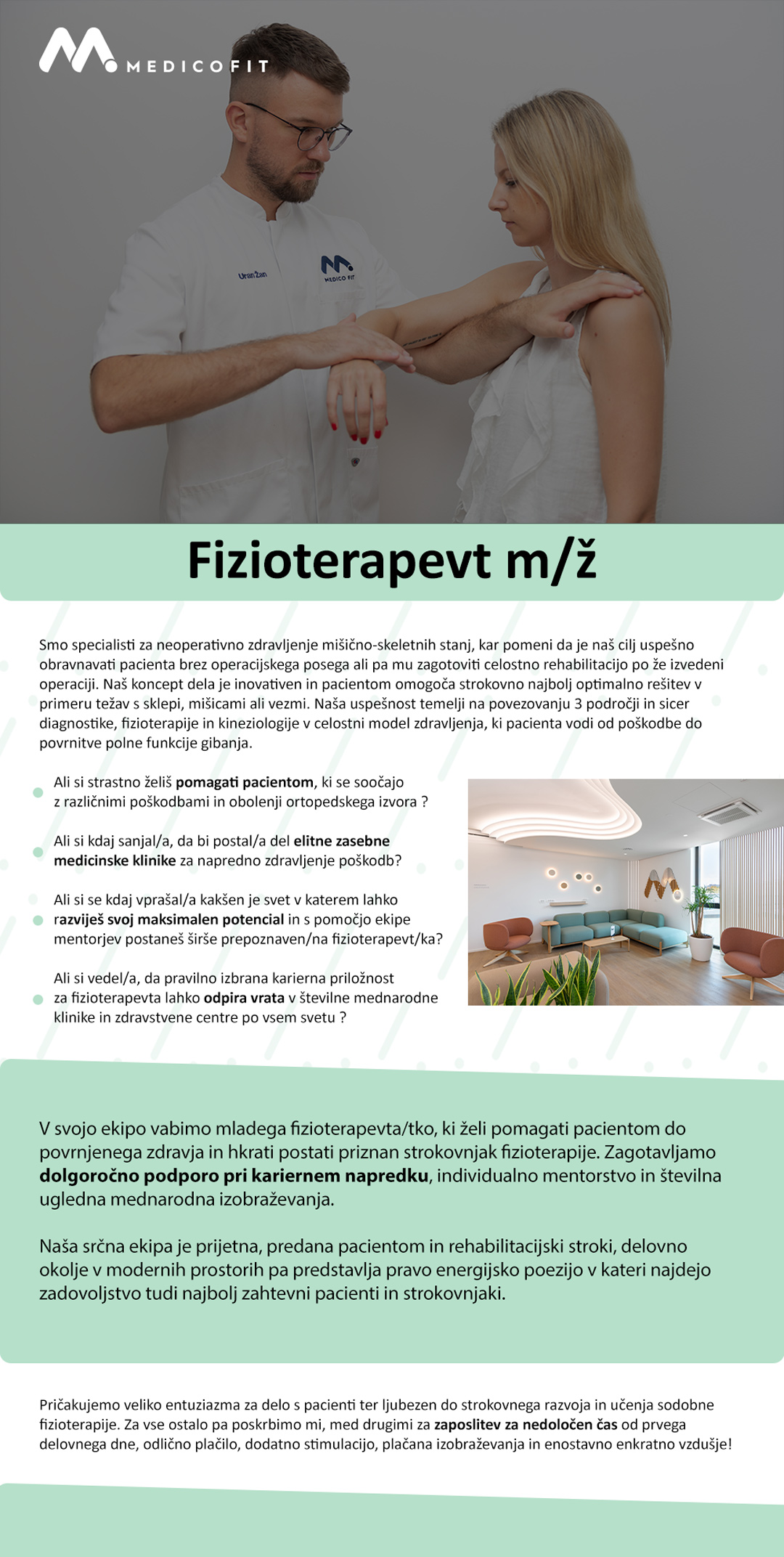 Fizioterapevt (m/ž)