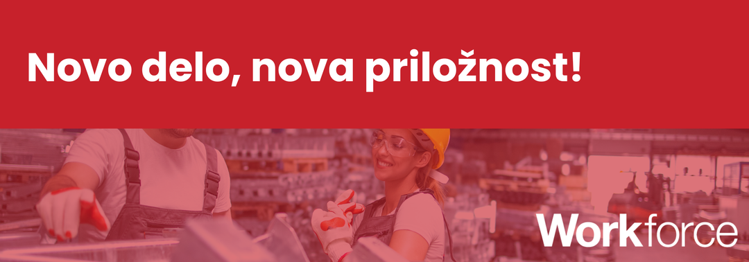 Nosilna slika za predstavitev delovnega mesta